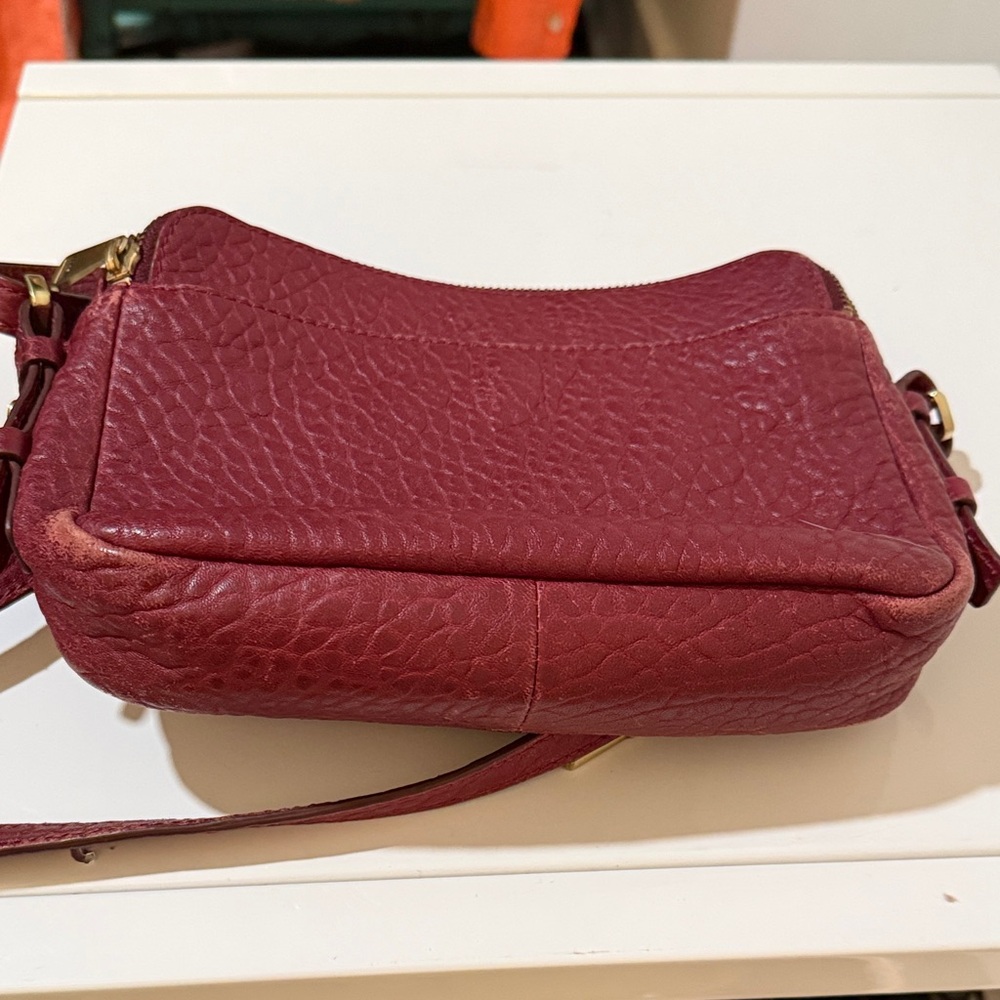 Fossil Women's Piper Toaster Maroon Crossbody Bag - Picture 9 of 11